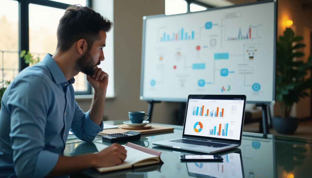 SaaS financial model