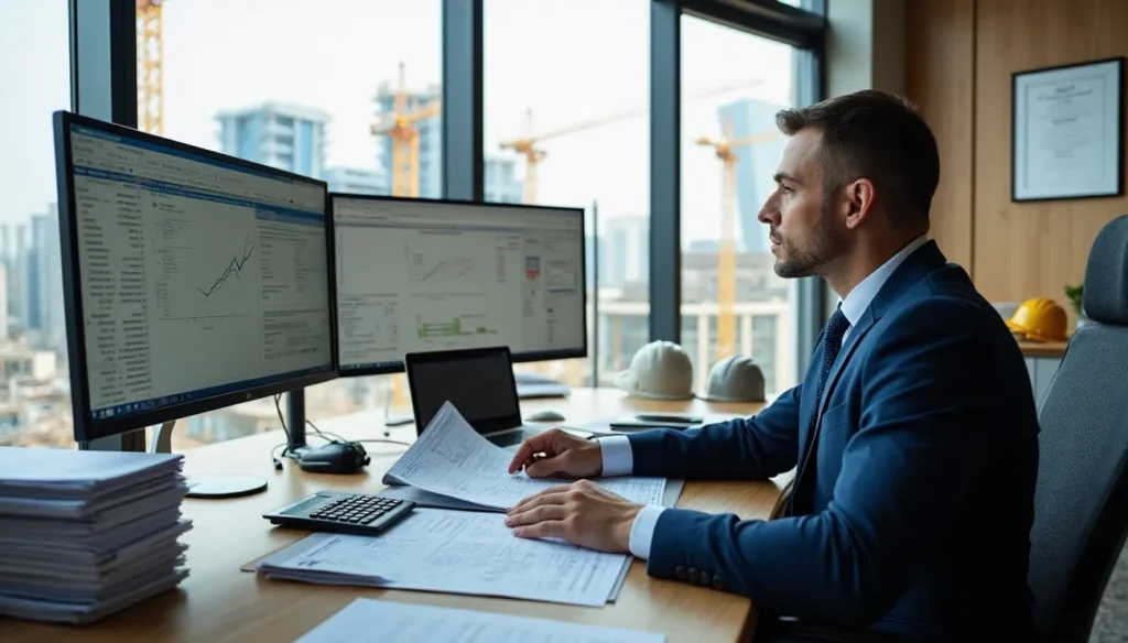 Construction financial officer