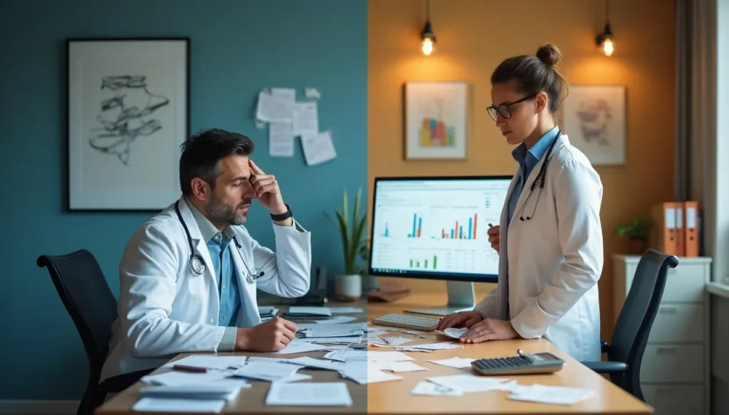 Cash accounting in medical practices